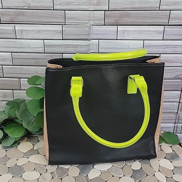 JUSTFAB block colored shoulder bag - Picture 3 of 10